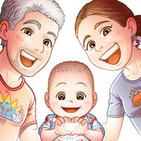 família familia family pare padre papa dad father mare madre mama mother filla hija daughter gat gato cat totoro cthulhu body bebé body nadó Infant bodysuit