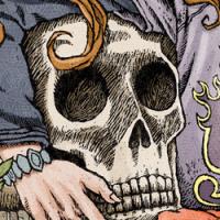 calavera skull noia chica girl