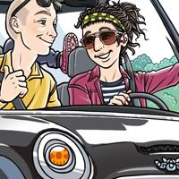 parella pareja couple boda wedding Barcelona cotxe coche car família familia family Múnich