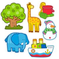 Andreu Toys encàixos de fusta encajes de madera Wooden Puzzles