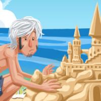 persoantges personajes characters pèl-roja peliroja Redhead blanc blanco white platja playa beach